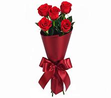 Букет 5 Красных роз Эдлесс Лав в Починке