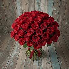 Букет 55 Красных роз Фридом #REPLACE_PRED# Починке