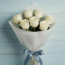 Букет 7 Белых роз Эдлесс Лав #REPLACE_PRED# Починке