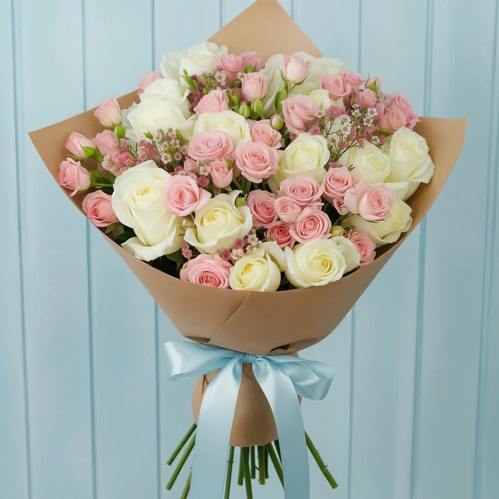 Букет цветов из: Розы в Починке