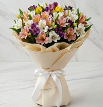 Букет цветов из:  Альстромерии #REPLACE_PRED# Починке