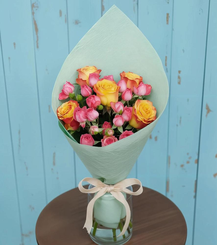 Букет цветов из: Розы в Починке