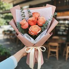 Букет цветов из:  Розы в Починке