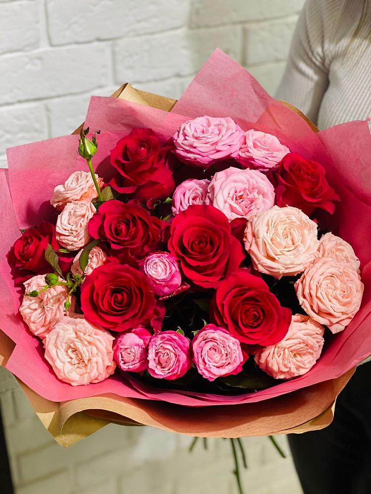 Букет цветов из: Розы в Починке