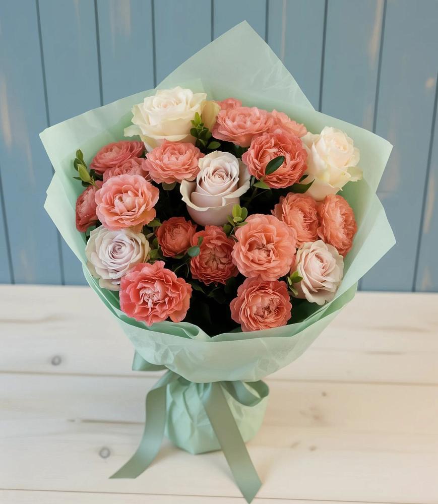 Букет цветов из: Розы в Починке