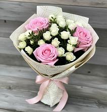 Букет цветов из:  Розы в Починке