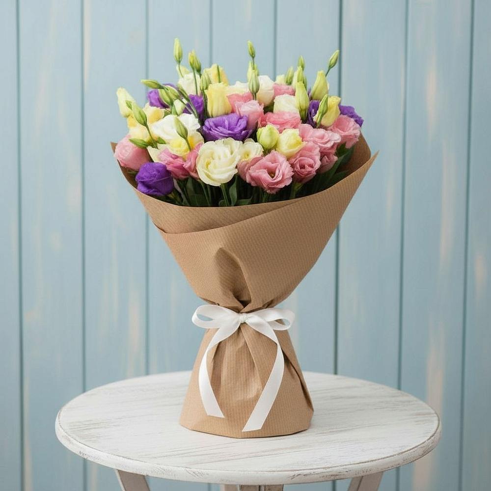 Букет цветов из: Лизиантусы в Починке