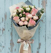 Букет цветов из:  Розы в Починке