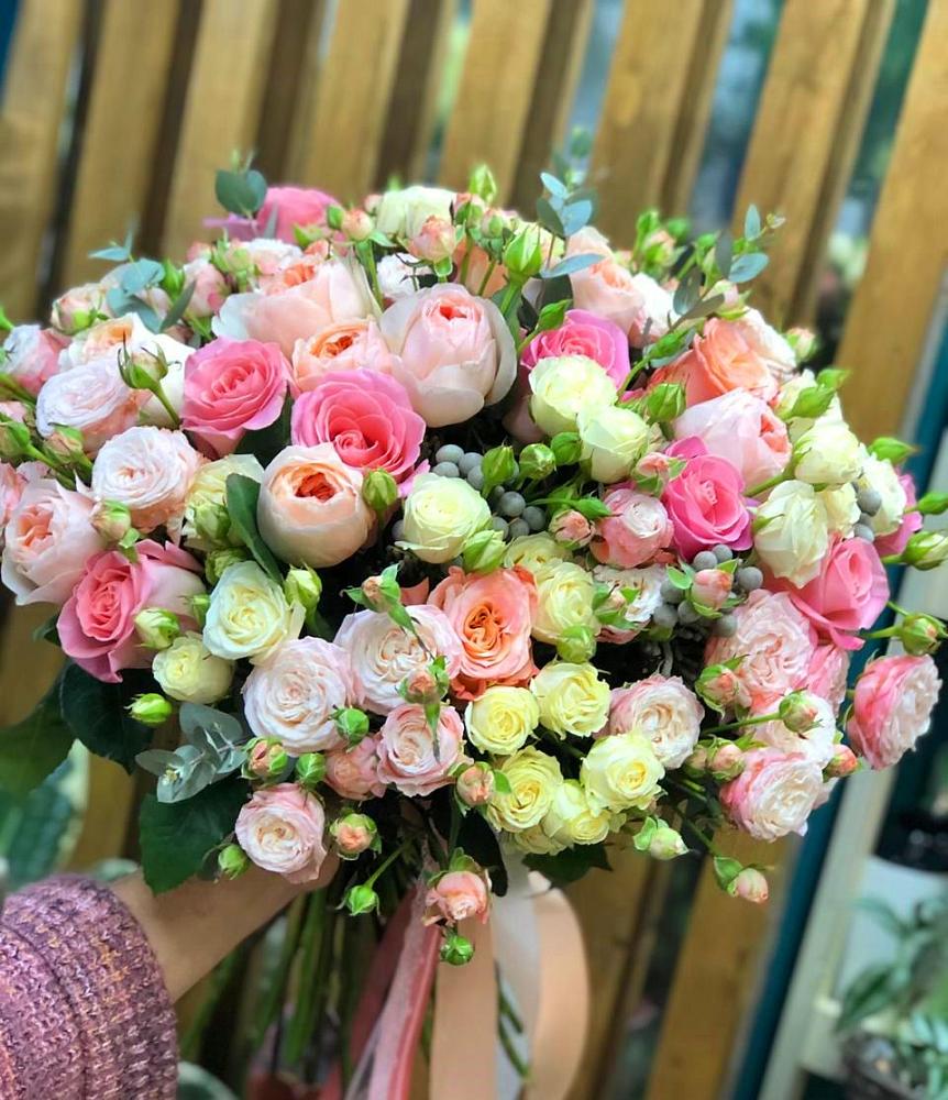 Букет цветов из: Розы в Починке