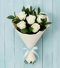 Букет цветов из:  Розы в Починке