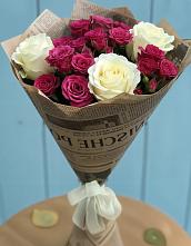 Букет цветов из:  Розы в Починке