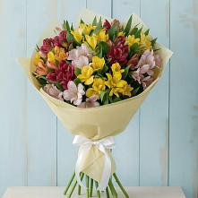 Букет цветов из:  Альстромерии в Починке