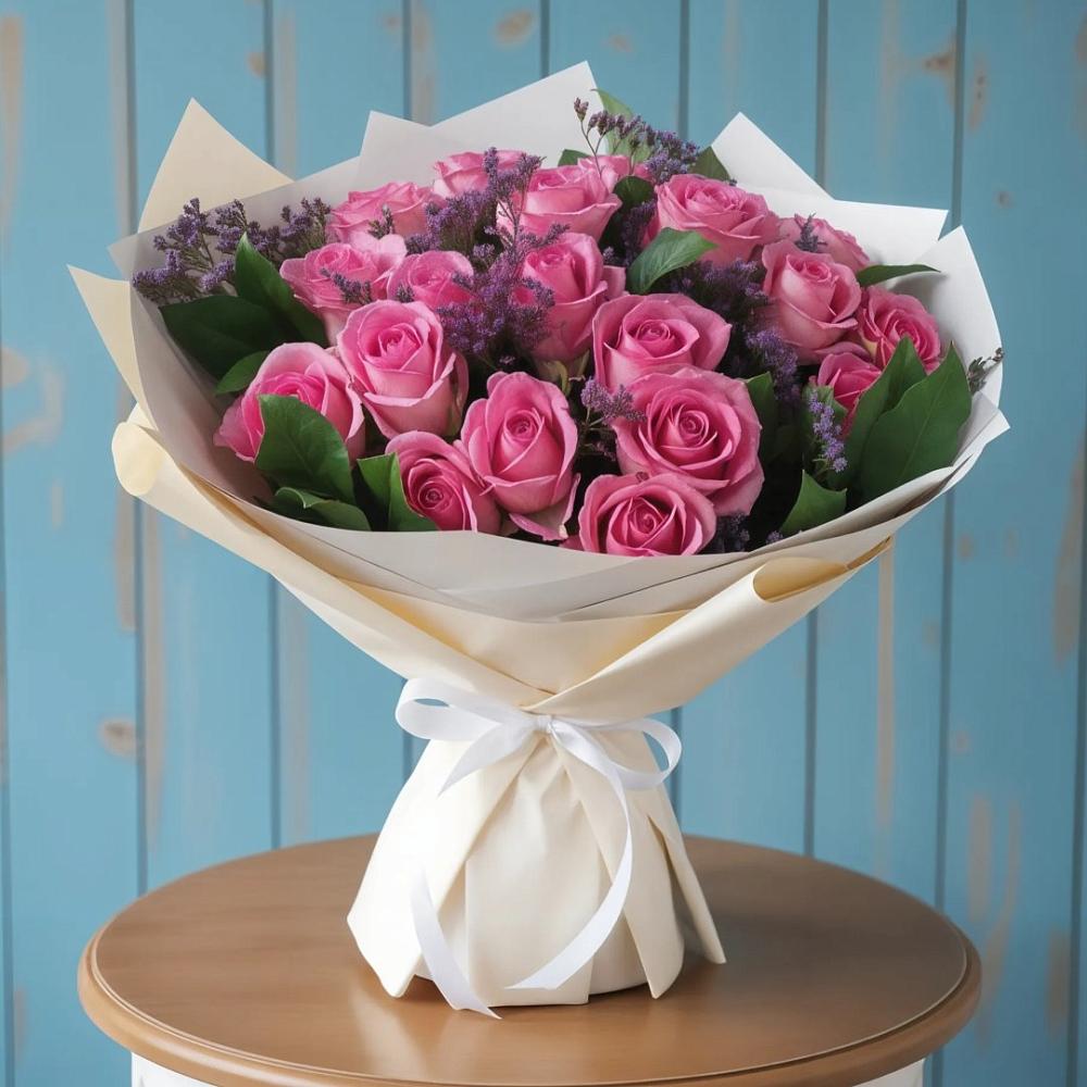 Букет цветов из: Розы в Починке