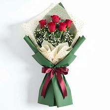 Букет цветов из:  Розы в Починке