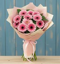 Букет цветов из:  Герберы в Починке